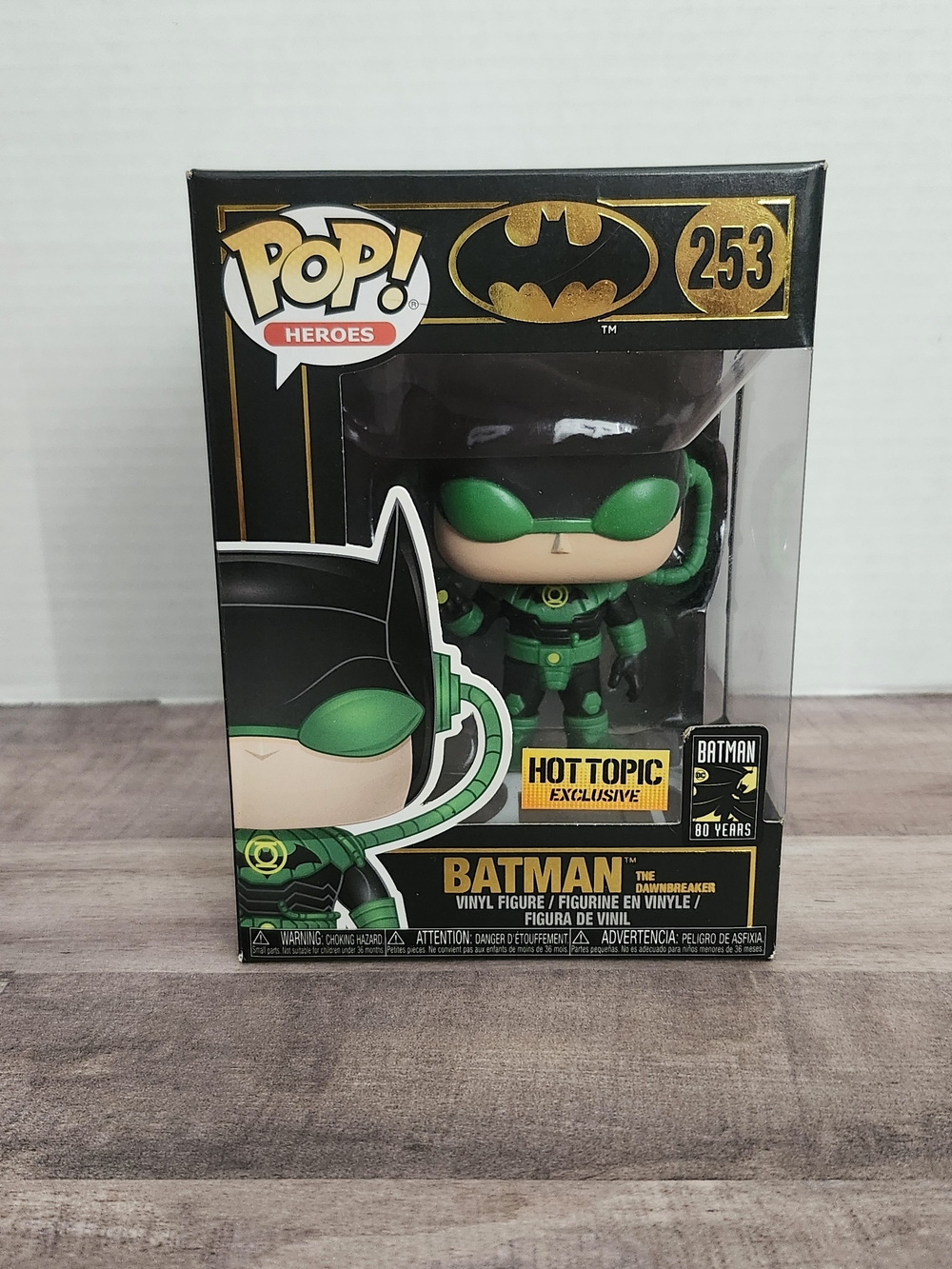 Funko Pop! Heroes Batman 253 The Dawnbreaker Hot Topic Exclusive